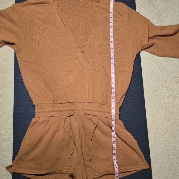 Free People Beach | Women’s Kickin It Romper in Bright Cider Size Medium - Picture 7 of 12